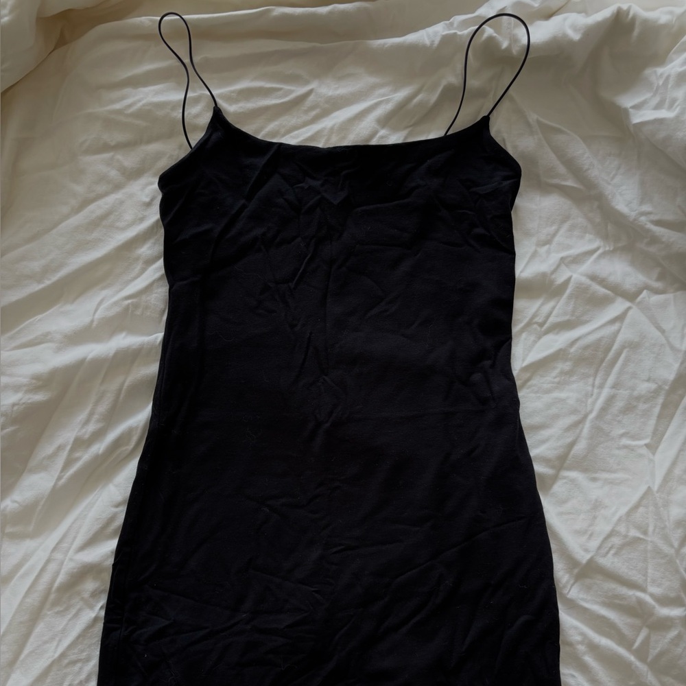 Aritzia Wilfred Free Black Mini Dress in Size Small